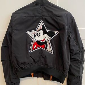 H&M Bomber Jacket with Mickey
